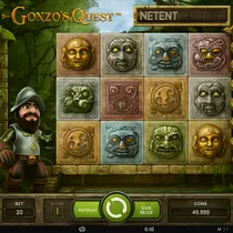 Spinline - Gonzo's Quest Slot Game - NetEnt