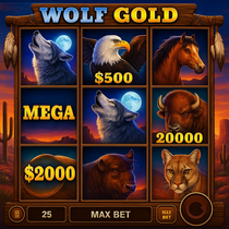 Spinline - Wolf Gold Slot Game - Pragmatic Play